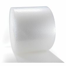 Continental Bubble Wrap Roll - 12" (304.80 mm) Width x 175 ft (53340 mm) Length - 0.1" (2.54 mm) Bubble Size - Cushioned, Perforated, Lightweight - Clear - 1 Each