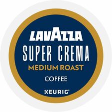 Super Crema K-Cup Coffee Pods, Medium Roast, 4/Box