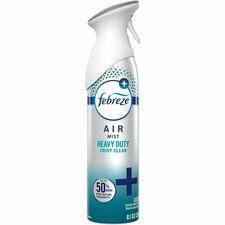 Air Freshener Spray, 8.1 fl oz, Crisp Clean, 6/Carton