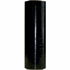 Sigma Stretch Wrap - 15" (381 mm) Width x 1500 ft (457200 mm) Length - Abrasion Resistant, Puncture Resistant - Black - 4 / Box