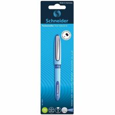 Schneider One Hybrid N Rollerball 0.5mm - 0.5 mm (0.02") Needle Pen Point - Blue Ink - Liquid - Nickel Silver, Plastic Tip - Writing, Document - 1 Each