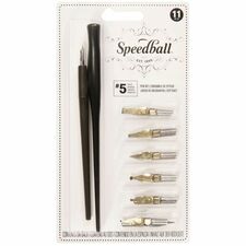 Speedball No. 5 Artist Pen Set - Art, Drawing, Sketching - 1 Each