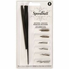 Speedball Sketching Pen Set - Sketching, Drawing, Art - 1 Each