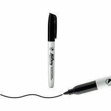 Hilroy Permanent Marker - Black Ink - Multipurpose - 5 / Pack