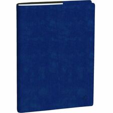 Quo Vadis Note 21 Weekly Diary Flexible Cover 8-1/4" x 6" Bilingual Navy - Bilingual - Weekly - 16 Month - September to December - 6" (152.40 mm) x 8 1/4" (209.55 mm) Sheet Size - Stitched - Navy - 1 Each