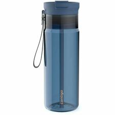 Contigo 24oz DualSip Plastic Bottle - 709.76 mL - Abyss - Tritan Plastic, Plastic