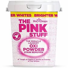 Miracle Laundry Oxi Powder Stain Remover, Multipurpose, White, 35.20 oz, 6/Carton