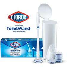 Clorox Disinfecting ToiletWand, Toilet Cleaning System, Starter Kit
