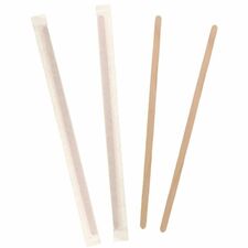 G & L Stir Stick - Birch Wood - Natural - 5000 / Case