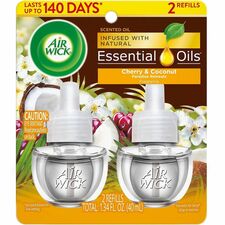 Scent Oil Warmer Refill, Paradise Retreat, 0.7 fl oz, 140 Day, 2/Pack
