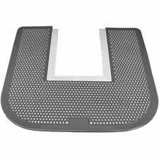 Commode Mat,Deodorizing,Fresh,Disposable,Durable,Grip,6Weeks,6/CT,Black