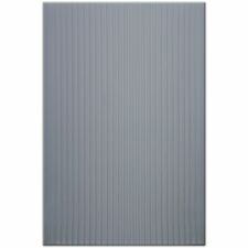 Air Step Anti-Fatigue Mat, Vinyl Foam, 36" Length x 24" Width x 0.375" Thickness, Gray, 1/Each