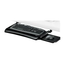 Fellowes Keyboard Drawer - 2.3" Height x 22" Width x 11.6" Depth - Black - Plastic - 1