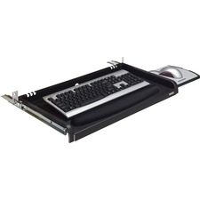 3M Underdesk Keyboard Drawer - 21" Width x 12.8" Depth - Gray - 1