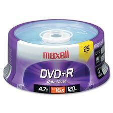 Maxell MAX639011 DVD Recordable Media