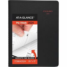 AAG7086405 - At-A-Glance Tabbed Weekly/Monthly Appointment Book