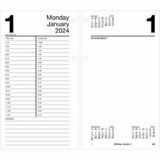 AAGE21050 - At-A-Glance Large Daily Desk Calendar Refill