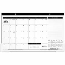 At-A-Glance Monthly Compact Full Year Desk Pad Calendar