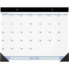 AAGSW23000 - At-A-Glance Monthly Two-color Desk Pad