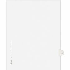 AVE01020 - Avery® Individual Legal Exhibit Dividers - Avery Style