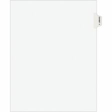 AVE01392 - Avery® Individual Legal Exhibit Dividers - Avery Style