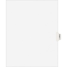 AVE01396 - Avery® Individual Legal Exhibit Dividers - Avery Style