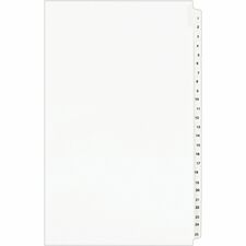 AVE01430 - Avery® Standard Collated Legal Exhibit Divider Sets - Avery Style
