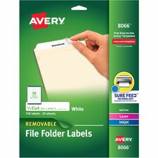 AVE8066 - Avery® Removable File Folder Labels