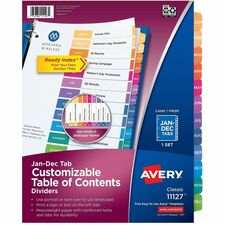 Avery AVE11127 Index Divider