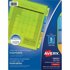 Avery AVE11900 Tab Divider