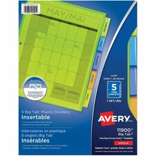 Avery AVE11900 Tab Divider