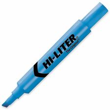 Avery® Desk-Style, Fluorescent Blue, 1 Count (24016) - Chisel Marker Point Style - Fluorescent Blue Water Based Ink - 1 Dozen