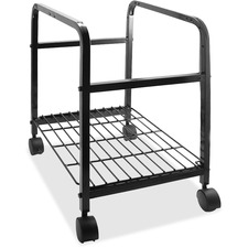 Advantus Heavy-Duty File Shuttle - 45.36 kg Capacity - Steel - x 17.4" Width x 14.4" Depth x 20" Height - Black - 1 Each