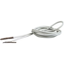 Baumgartens Elastic Badge Holder Cord - 50 / Pack - White