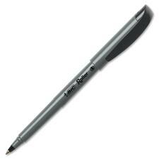 BIC Micro Point Roller Pen - 0.5 mm Pen Point Size - Black Ink - Black Barrel