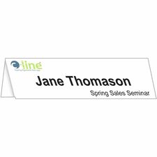 C-Line CLI87517 Tent Card