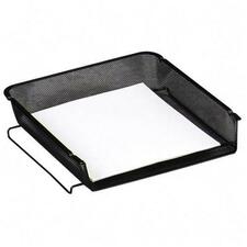 Rolodex Expressions Mesh Front Load Letter Tray - 1 Tier(s)Desktop - Black - Steel - 1 Each