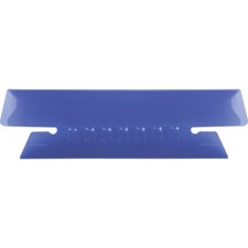 Pendaflex Hanging Folder Plastic Insertable Tabs - 25 Tab(s) - 3 Tab(s)/Set3.50" Tab Width - Violet Plastic Tab(s) - Recycled - 25 / Pack