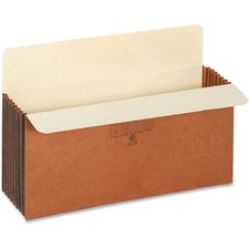 Globe-Weis Legal Recycled Expanding File - 8 1/2" x 14" - 7" Expansion - Redrope - Brown - 10% Recycled - 1 Each