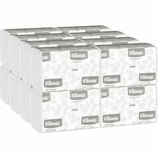 Kleenex Multi-Fold Paper Towels - 9.20" x 9.40" - White - 150 Per Pack - 16 / Carton