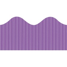 Bordette Decorative Border - Violet - 2.25" x 50' - 1 Roll/Pkg