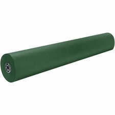 Rainbow Duo-Finish Kraft Paper - ClassRoom Project - 36" Width x 1000 ft Length - Green - Kraft - 1 Roll