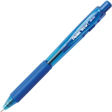 Pentel WOW! Retractable Ballpoint Pens - Medium Pen Point - 1 mm Pen Point Size - Retractable - Blue - Blue Barrel - 1 Dozen