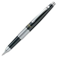 Pentel Sharp Kerry Mechanical Pencil - #2 Lead - 0.7 mm Lead Diameter - Refillable - Black Metal Barrel - 1 Each