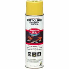 Marking Paint, 17 oz., Water Based, Yellow