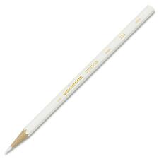 Prismacolor Verithin Colored Pencils - White Lead - White Barrel - 1 Dozen