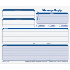 TOPS 3801 Message Pad