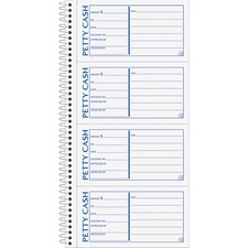 TOPS TOP4109 Petty Cash Book