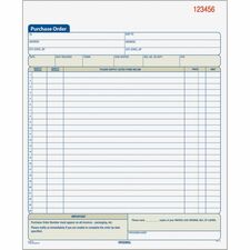 TOPS TOP46146 Purchase Order Form