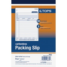 Tops Packing Slip Book